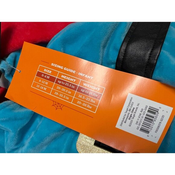 Gnome‎ Halloween Costume 0 - 6 Months Santa Helper NWT Baby infant Unisex - Picture 7 of 9